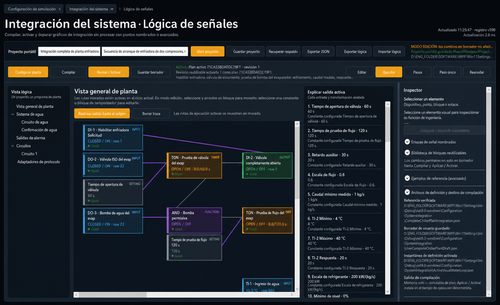 Lógica de señales