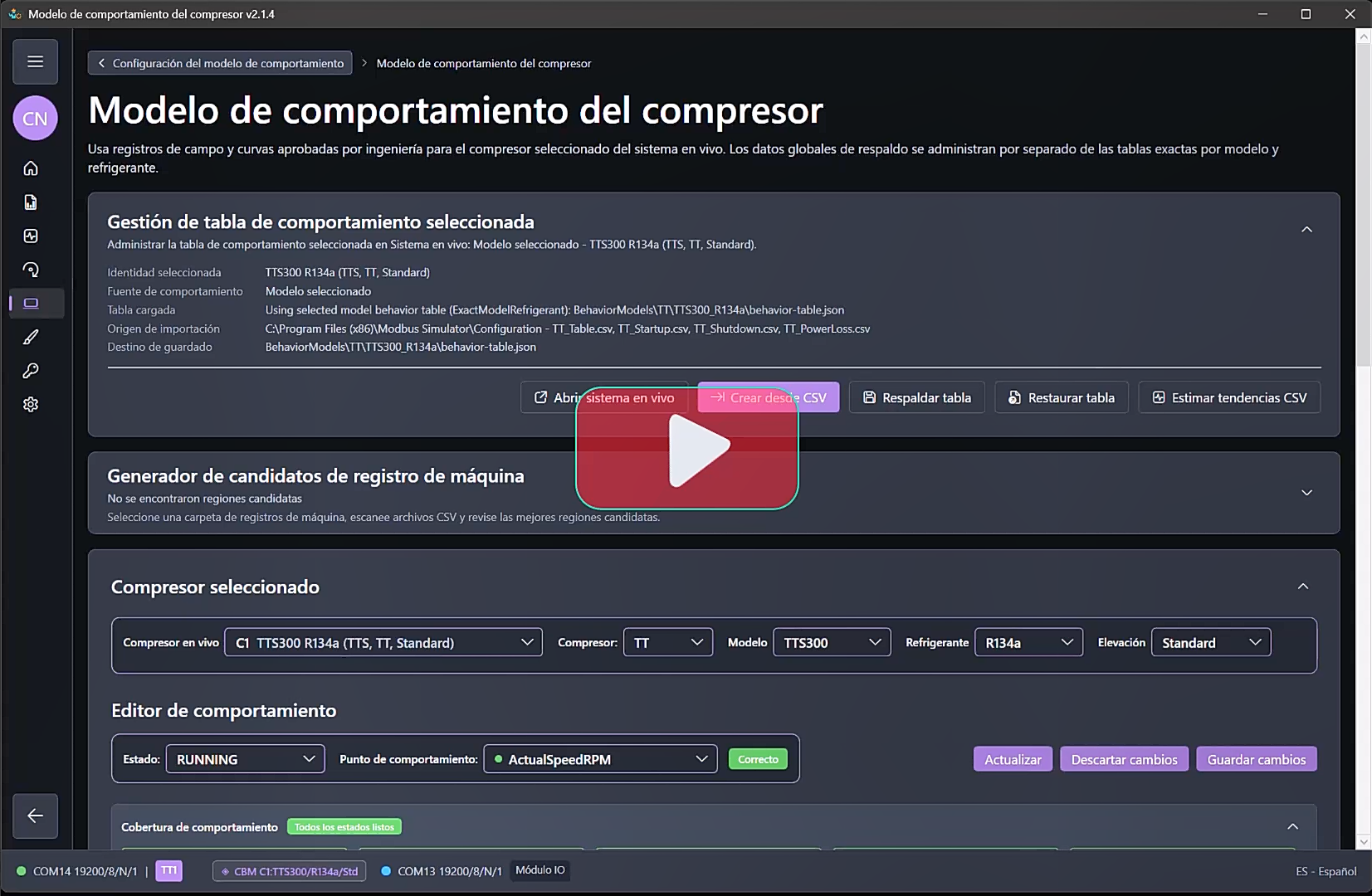 Miniatura del tutorial de modelo de comportamiento.