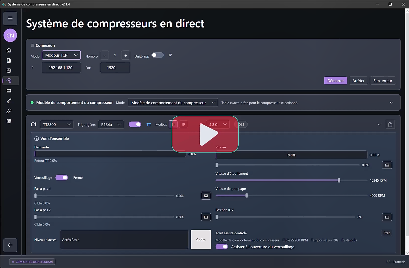Vignette du tutoriel de connexion Modbus TCP.